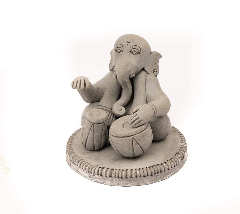 Premium Terracotta Clay for Modeling and Art Craft Projects Fine motor skills Shadu mati Air Dry Wet Clay for Children Professional Artists Ready to Use Natural Eco Friendly Filtered Molding Clay approximate 1Kg  - Image 3