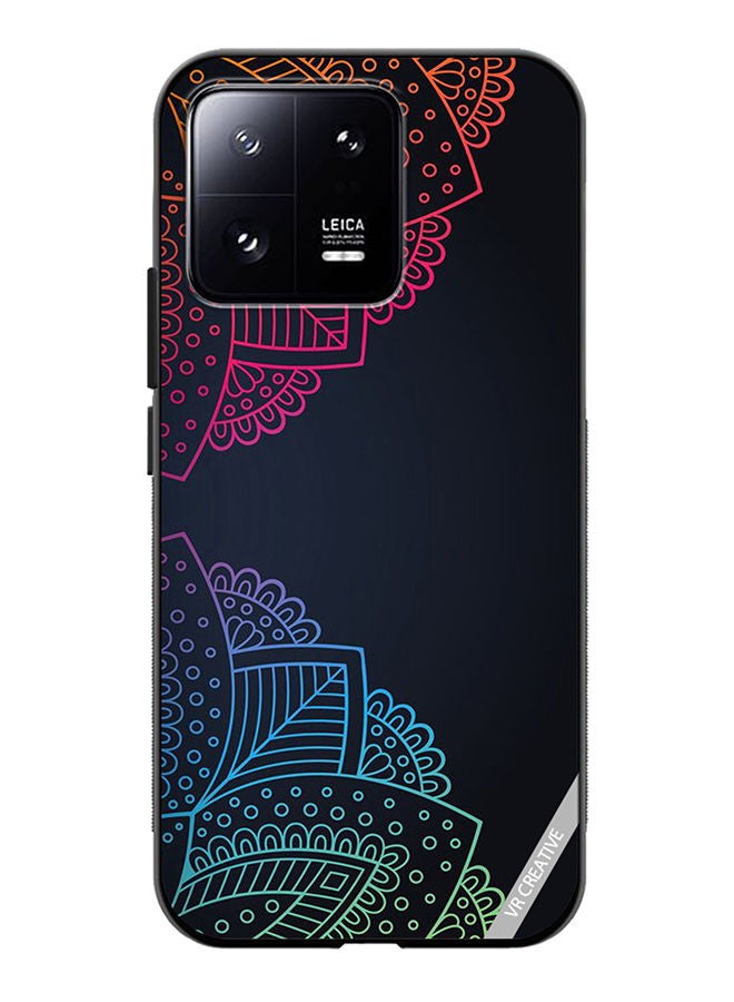 VR CREATIVE Protective Case Cover For Xiaomi 13 Mandala Design Multicolour - Image 1