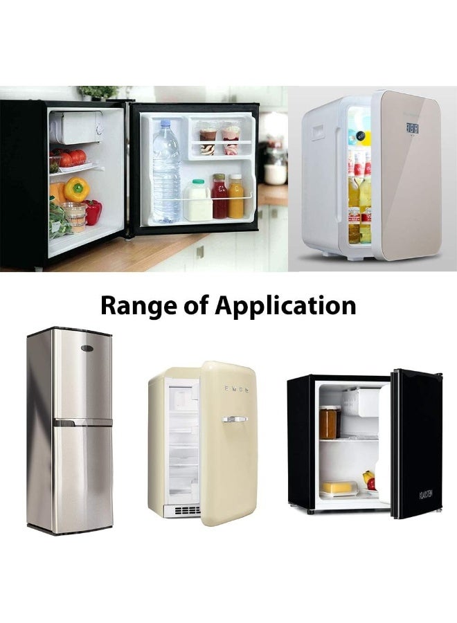 EUDEMON Home Refrigerator Fridge Freezer Door Lock Latch Catch Toddler Kids Child Cabinet Locks Baby Safety Child Lock Easy to Install and Use 3M Adhesive no Tools Need or Drill (Grey, 1 Pack) - Image 3