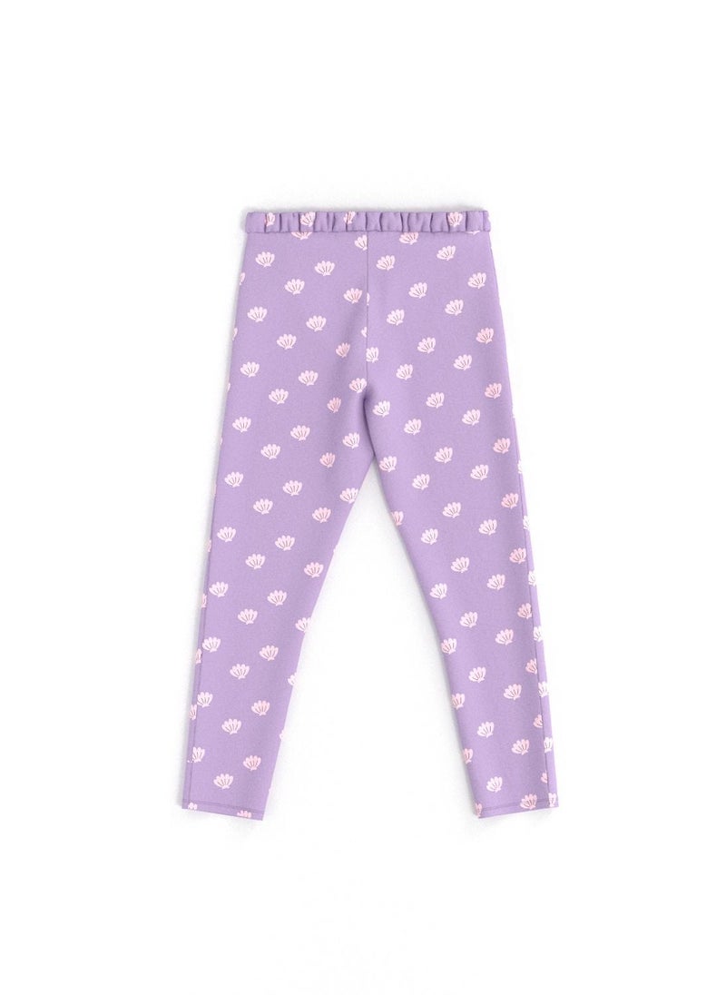 Nautinati Girls' Cotton All-over Print Leggings - Image 3
