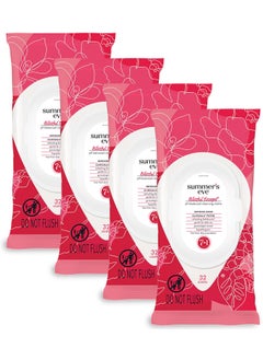 Summer's Eve Summer's Eve Blissful Escape Daily Refreshing Feminine Wipes, Removes Odor, pH balanced, 32 Count, 4 Pack 