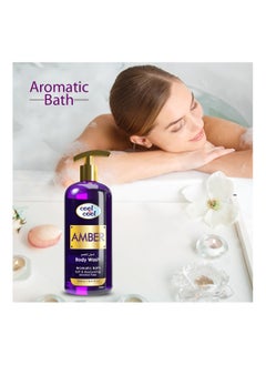 Cool & Cool Cool & Cool Amber Body Wash 500 ML- Enriched with Vitamin E, Soft, Creamy and Moisturizing  - Image 4