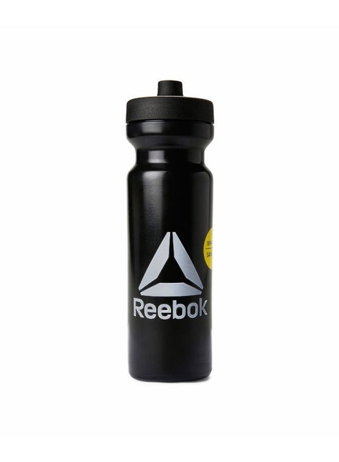 Foundation Sports Water Bottle 750ml – BPA-Free, Leak-Proof Gym Water Bottle for Men & Women – Lightweight, Reusable, Black Travel Hydration Bottle