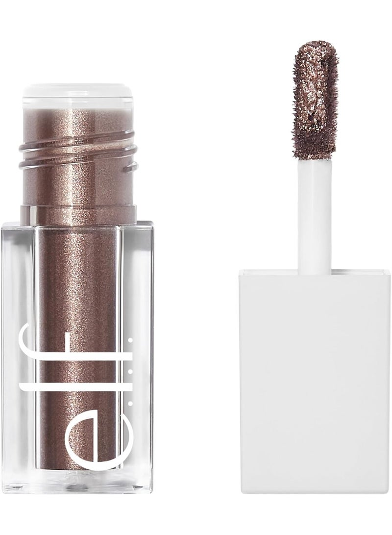 elf Liquid Metallic Eyeshadow, High-impact Eyeshadow With A Metallic Finish, Long-Lasting Gel-Based Formula, Quick Drying, Galaxy - Image 1
