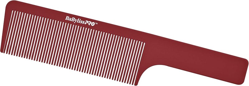 BaBylissPRO Barberology 9 Inch Clipper Comb - Red - Image 4