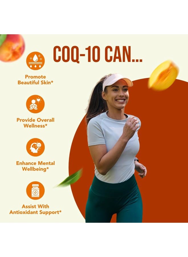 HealthyWayRx Healthy Way Pure CoQ10 200mg 200 Capsules Supports Healthy Heart & Healthy Blood Pressure - Non-GMO USA Made - Image 5