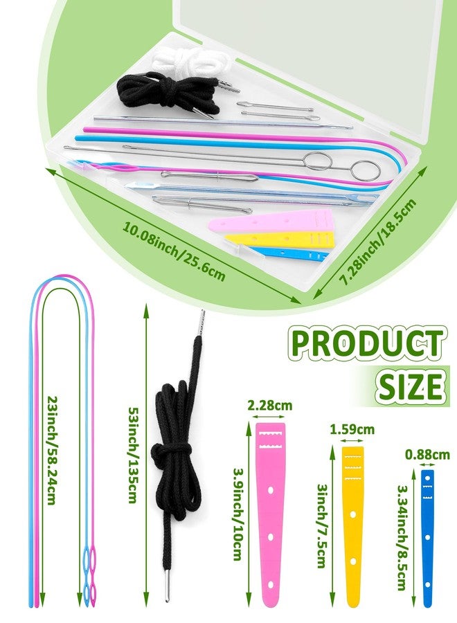 FIVEIZERO Drawstring Threader Tool Set - Loop Turner Sewing Tool for Easy Hoodie, Jacket, and Pants Threading, Bodkin Sewing Tool for Drawstrings and Cords - Image 4