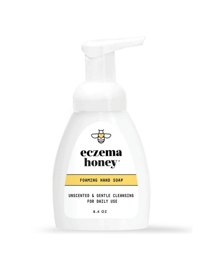 ECZEMA HONEY Gentle Foaming Hand Soap - Gentle Cleanser for Dry Hands - Non-Toxic Unscented Hand Soap - Natural Hand Cleaner for Bathroom & Kitchen - Organic Honey Handwash (8.4 Oz) - Image 1