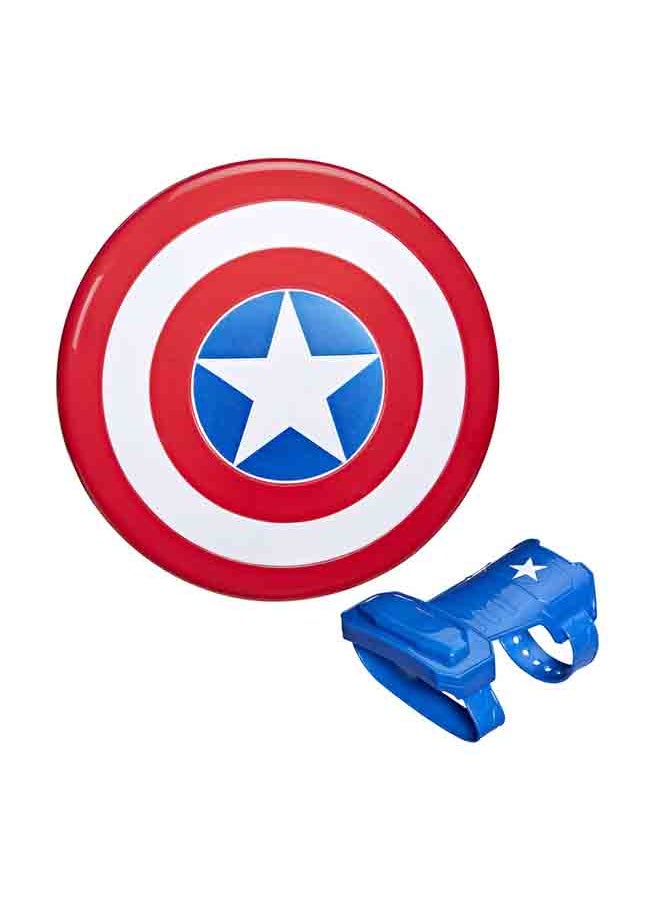 HASBRO - GAMING - Marvel Avengers Captain America Magnetic Shield and Gauntlet Super Hero Costume Toys - Image 1