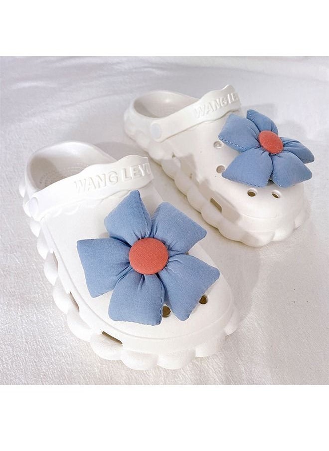 Unique - 16 Pieces Flower decoration shoes Compatible with Beach Shoes and Hole Shoes Suitable for Adults and Children - Image 1