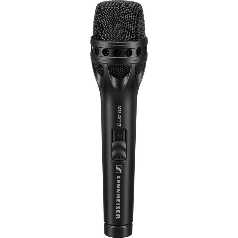 Sennheiser MD431II SuperCardioid Handheld Dynamic MicrophoneBlack - Image 2