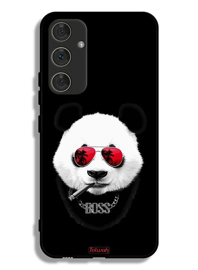 Tolwak Samsung Galaxy A54 5G Protective Case Cover Boss Panda - Image 1