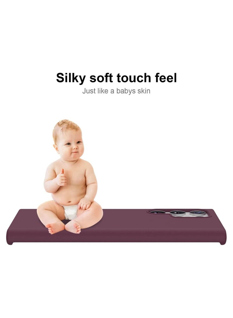 غطاء هاتف سامسونج جالكسي S23 ألترا أسود نحيف يناسب غطاء TPU الخلفي المرن من السيليكون - Image 5