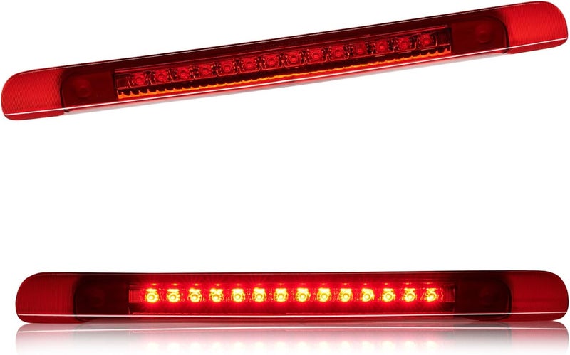 Cxdar Third 3rd Brake Light LED for 1998-2007 Toyota Land Cruiser, High Mount Rear Brake Lights Assembly for 98-07 Toyota Land Cruiser without Spoiler, Waterproof Center Cab Lamp Stop Light (Red) - Image 1