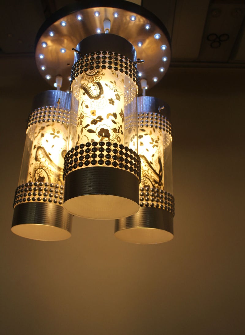 Pendent 5343/3  Double glass - Image 2