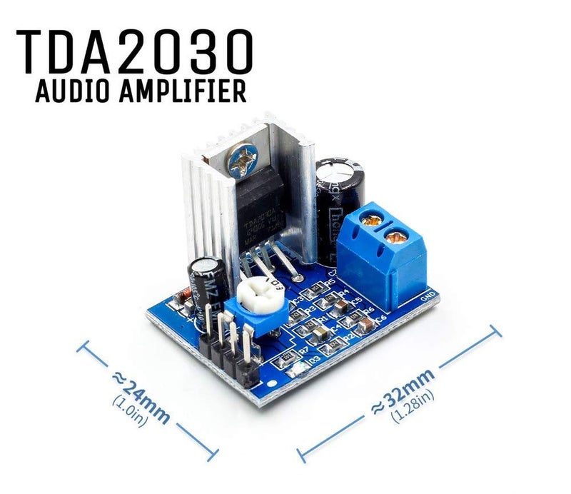 Generic MP3 Decoder Board Bluetooth USB & Audio Amplifier Board Module TDA2030-2 Channel, 18W, 12V/5V, IR Remote, LED Display, FM Radio - Image 2