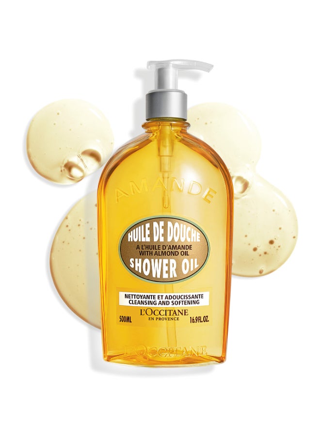 L'OCCITANE - Almond Shower Oil 500ml - Image 1