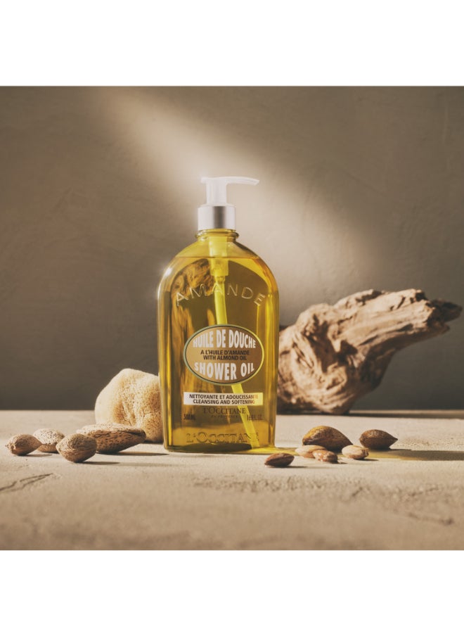 L'OCCITANE - Almond Shower Oil 500ml - Image 1