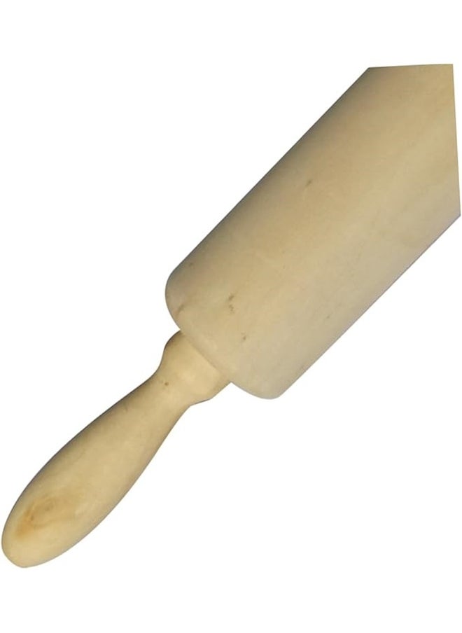 yongsheng Wooden Rolling Pin 35x4x4cm，Rolling Pin for Cookies Wood Rolling Pin Simple Baking Tool for Home Bakery Cake Shop  - Image 4