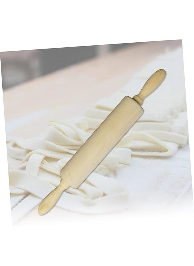yongsheng Wooden Rolling Pin 35x4x4cm，Rolling Pin for Cookies Wood Rolling Pin Simple Baking Tool for Home Bakery Cake Shop  - Image 2