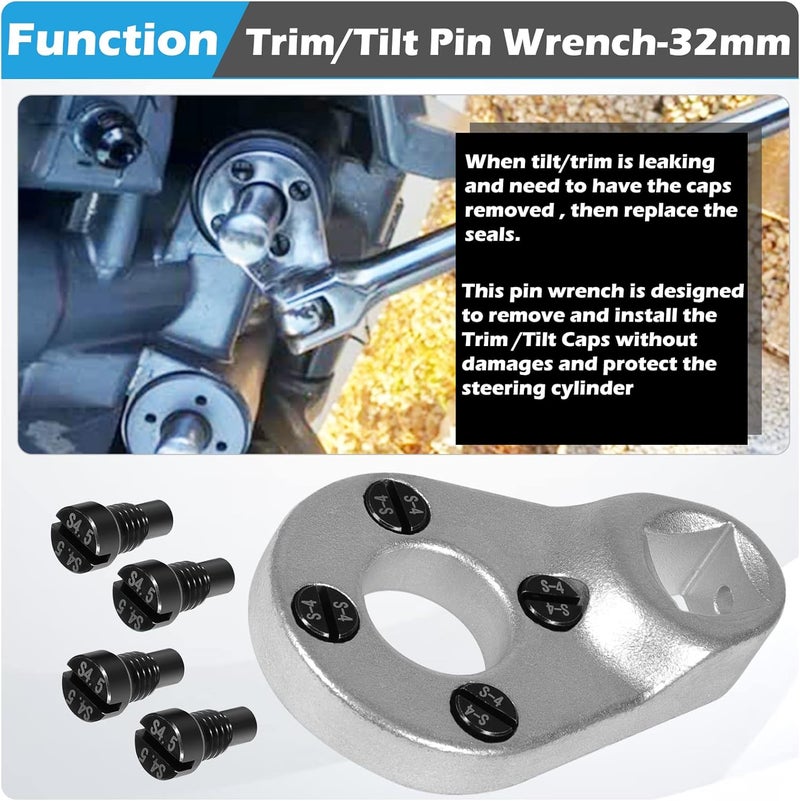 Sunluway Trim/Tilt Pin Wrench for Outboard Engines - Image 2