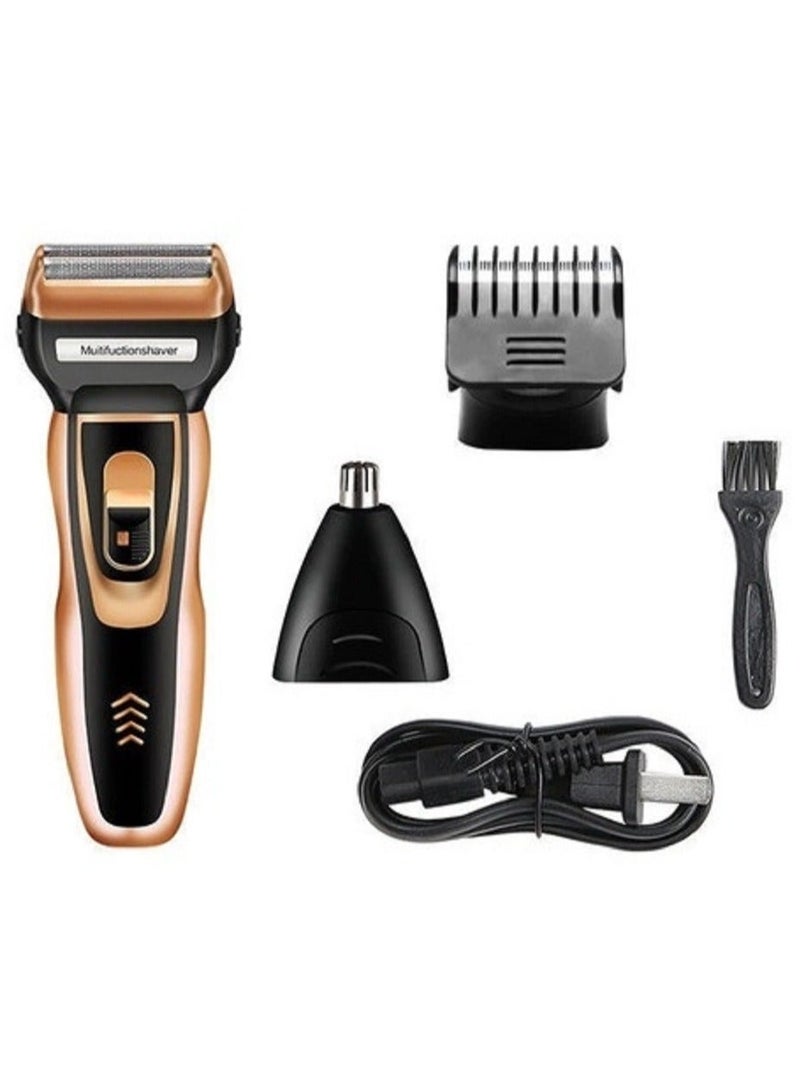 Krome 3-in-1 Professional Beard Ear And Nose Trimmer Machine - Image 2