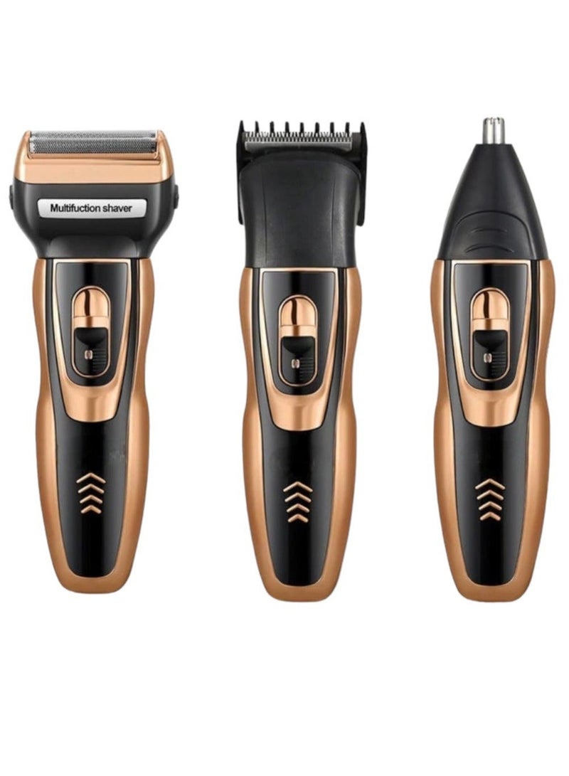 Krome 3-in-1 Professional Beard Ear And Nose Trimmer Machine - Image 3