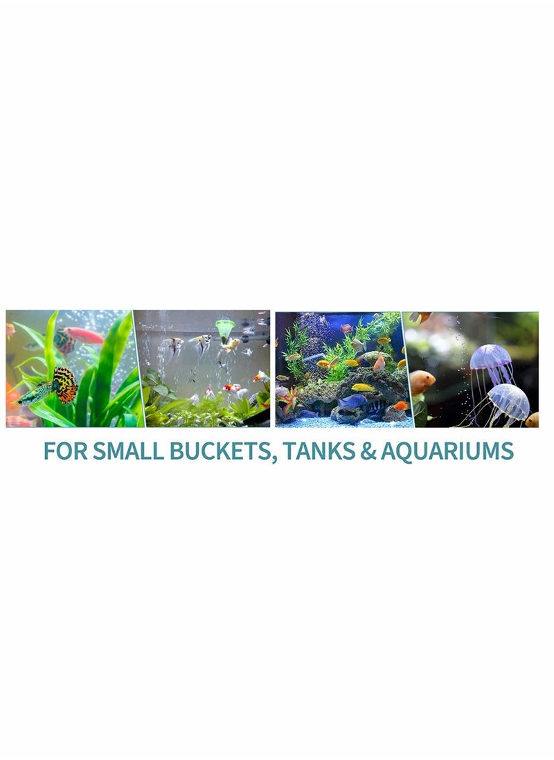 Generic 10 Pcs Air Bubbler Stones for Aquarium and Hydroponics Efficient Oxygen Diffusion Blue  - Image 5