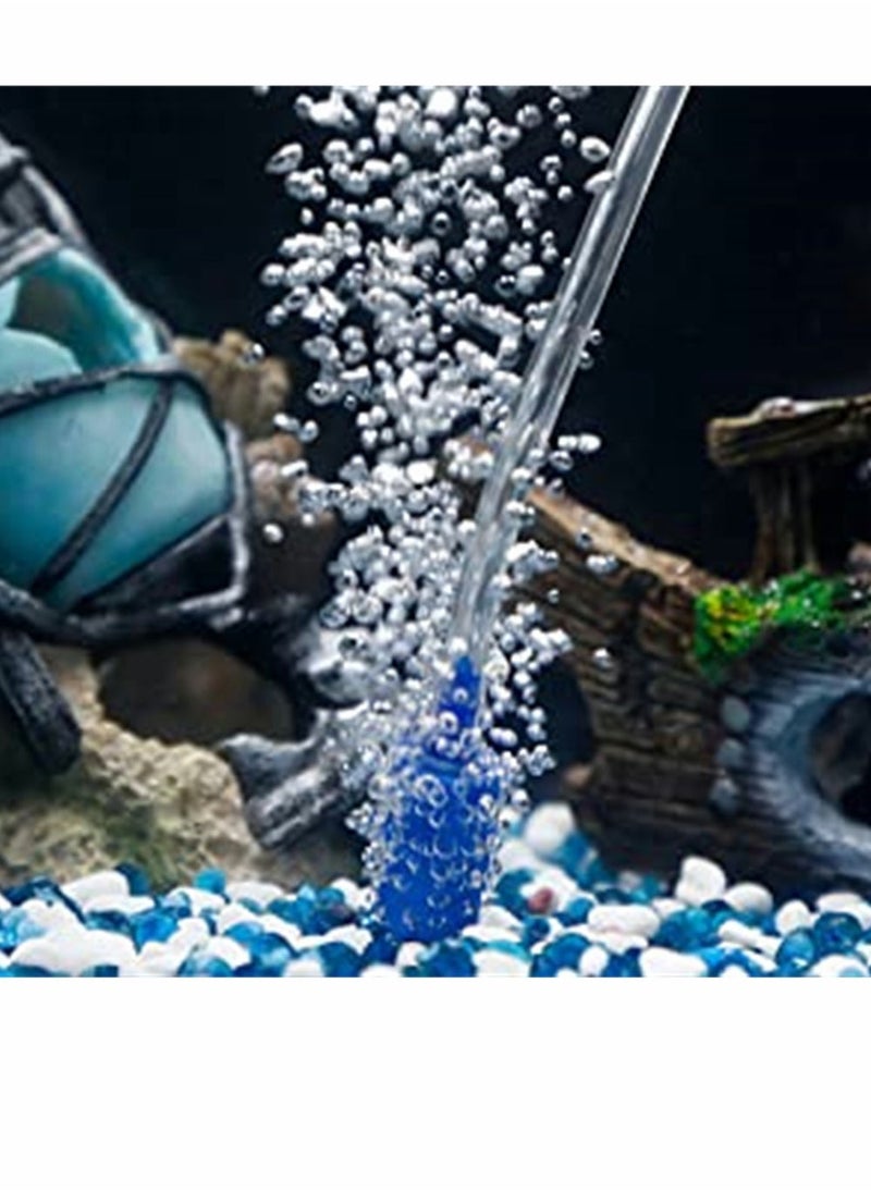 Generic 10 Pcs Air Bubbler Stones for Aquarium and Hydroponics Efficient Oxygen Diffusion Blue  - Image 4