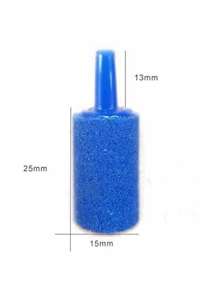 Generic 10 Pcs Air Bubbler Stones for Aquarium and Hydroponics Efficient Oxygen Diffusion Blue  - Image 2