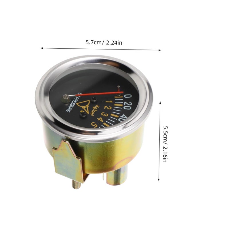 1 Set Automotive Oil Pressure Gauge Body Accurate Measurement For Engine Performance Reliable Oil Tester For Car Truck - Image 3
