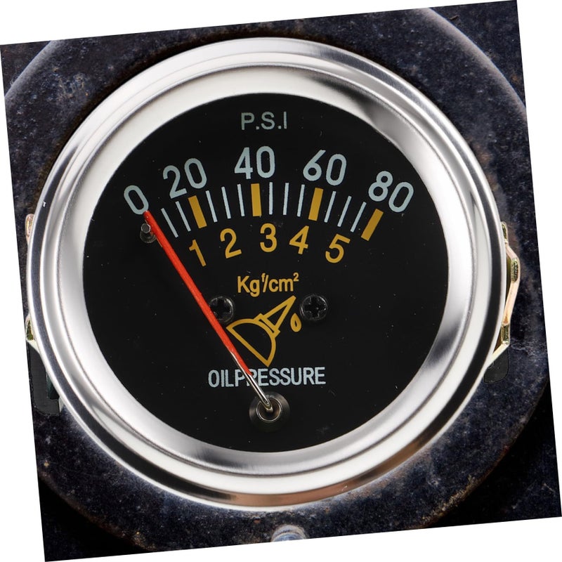 1 Set Automotive Oil Pressure Gauge Body Accurate Measurement For Engine Performance Reliable Oil Tester For Car Truck - Image 5