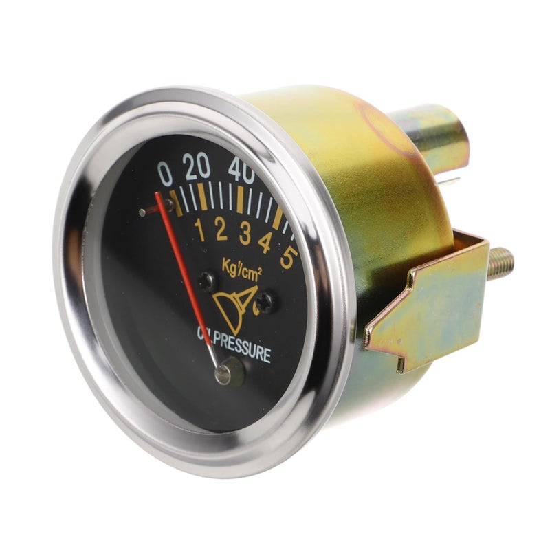 1 Set Automotive Oil Pressure Gauge Body Accurate Measurement For Engine Performance Reliable Oil Tester For Car Truck - Image 2