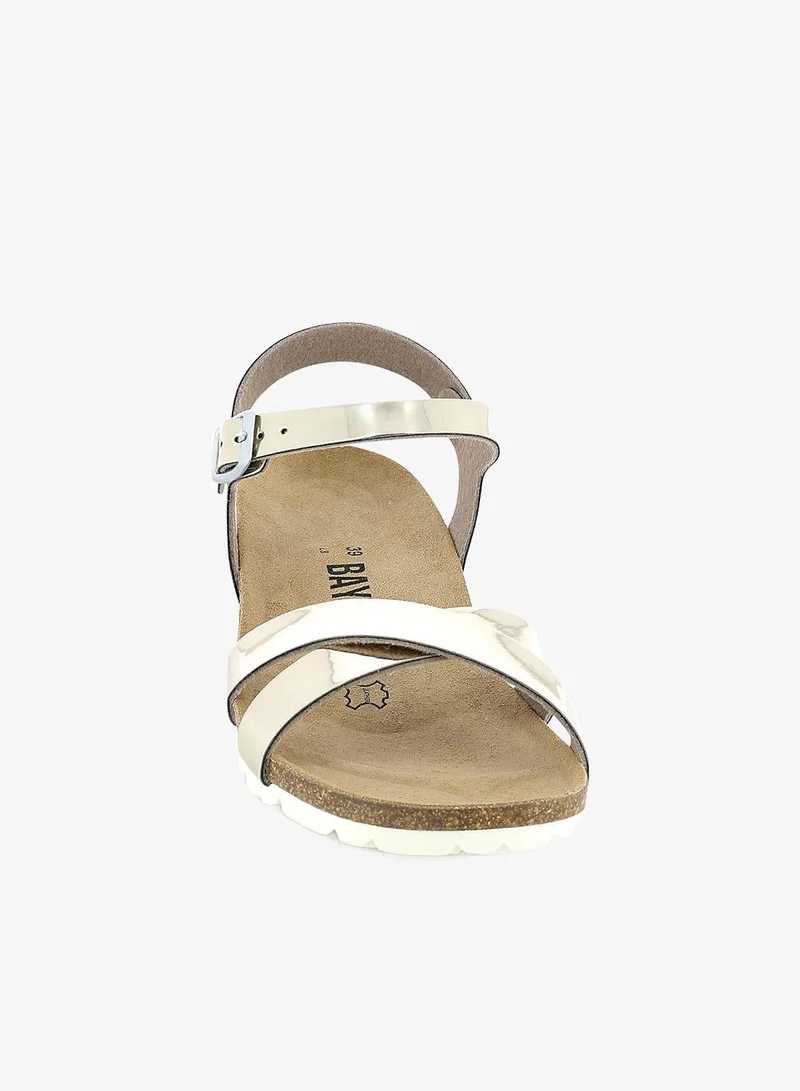 BAYTON  Canberra Strappy Mid Heel Wedges for Women | Best Price UAE