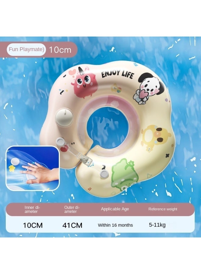 Cartoon Baby Swimming Neck Ring, Swimming Float Ring, Life Jacket, Baby Arm Floaties, Buoyancy Vest, Swimming Equipment - Image 1