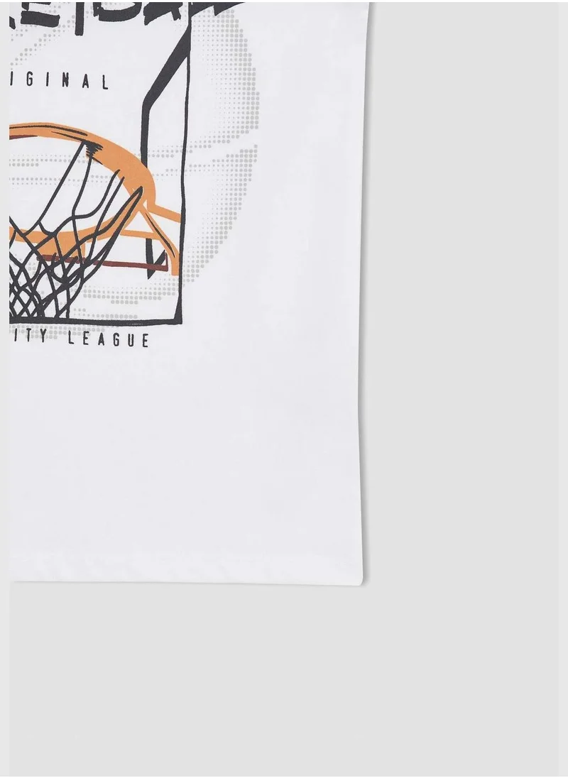 DeFacto Sleeveless Slogan Print Vest
