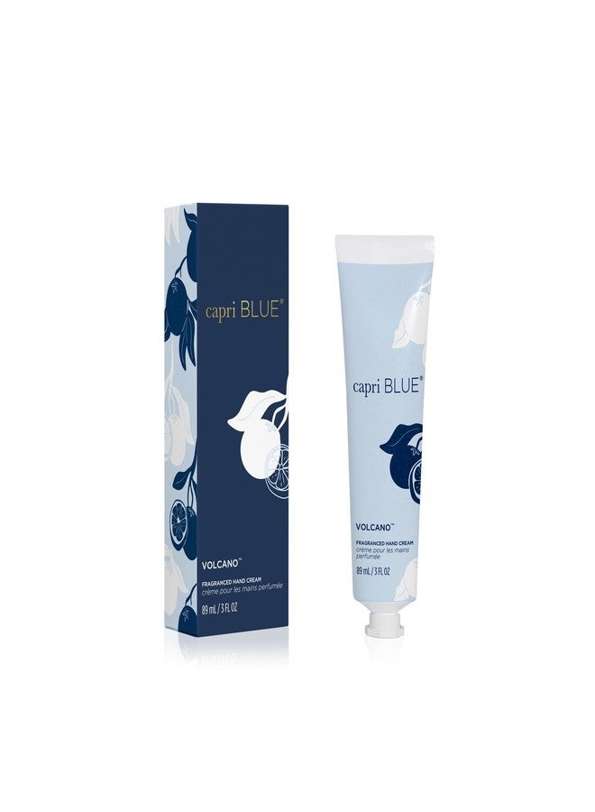 Capri Blue Moisturizing Hand Cream Travel Size - Flora Edit Collection - Nourishing Hand Cream for Dry Cracked Hands with Jojoba Oil & Shea Butter - Purse Essentials for Skin Care (Volcano, 3 oz) - Image 1