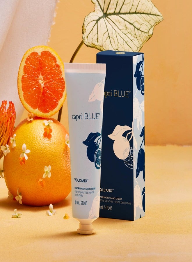 Capri Blue Moisturizing Hand Cream Travel Size - Flora Edit Collection - Nourishing Hand Cream for Dry Cracked Hands with Jojoba Oil & Shea Butter - Purse Essentials for Skin Care (Volcano, 3 oz) - Image 2