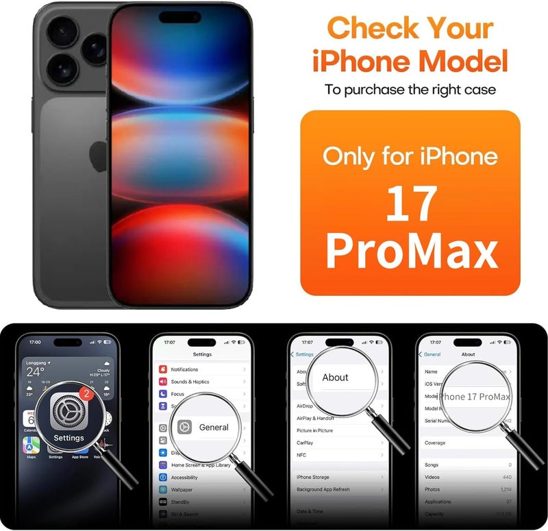 ImpactStrong 3-Pack Shatterproof Tempered Glass Screen Protector for iPhone 17 Pro Max [Easy Installation Frame] [Bubble Free] [9H Hardness] [Full Coverage] Case Friendly, 6.9 Inch - Image 2
