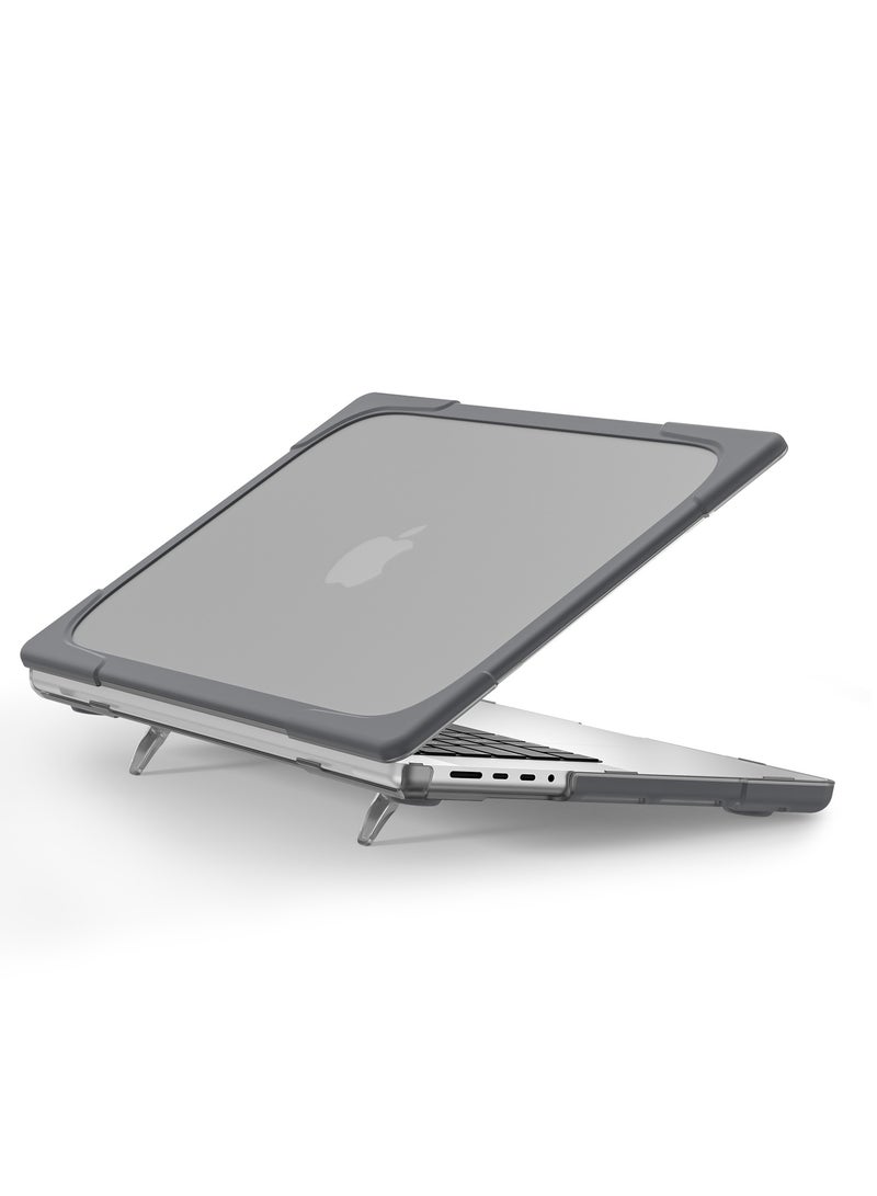 GULFLINK GULFLINK Hard Shell Case Cover with Kickstand Shockproof Function for MacBook pro 16.2 inch 2021 - Image 3