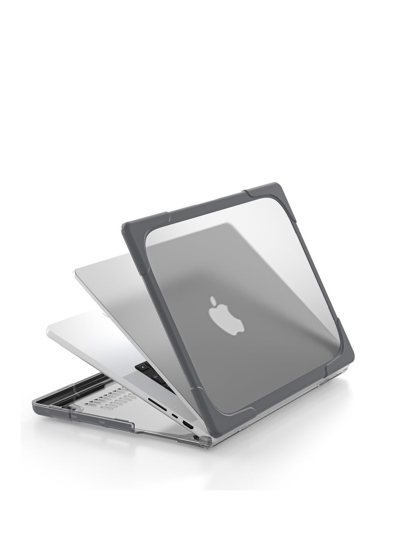 GULFLINK GULFLINK Hard Shell Case Cover with Kickstand Shockproof Function for MacBook pro 16.2 inch 2021 - Image 1