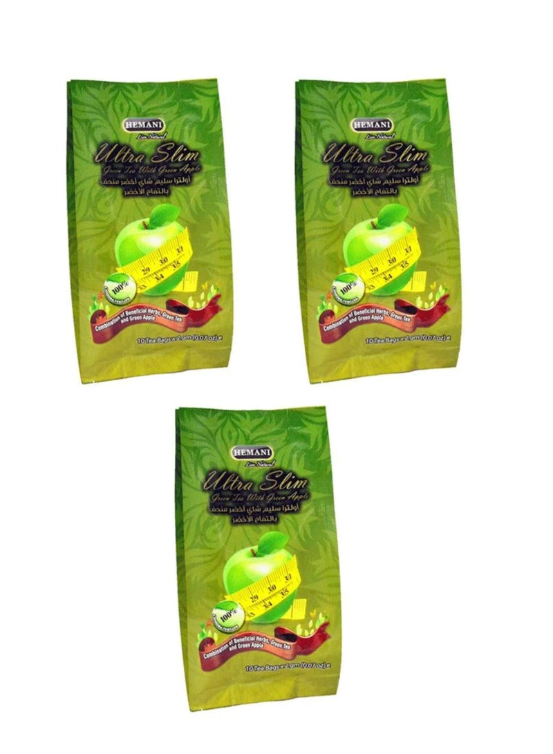 Himani Ultra Slim Green Tea with Green Apple