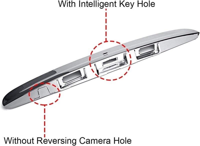 QASULER Car Rear Tailgate Boot Lid Handle for Nissan Qashqai J10 - Image 2