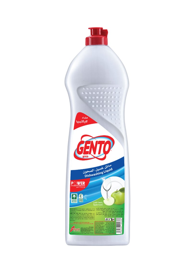 GENTO Dishwashing Liquid Apple 1L