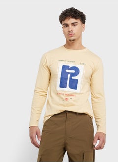 Seventy Five Basics Graphic Long Sleeve T-Shirt  - Image 1