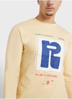 Seventy Five Basics Graphic Long Sleeve T-Shirt  - Image 3