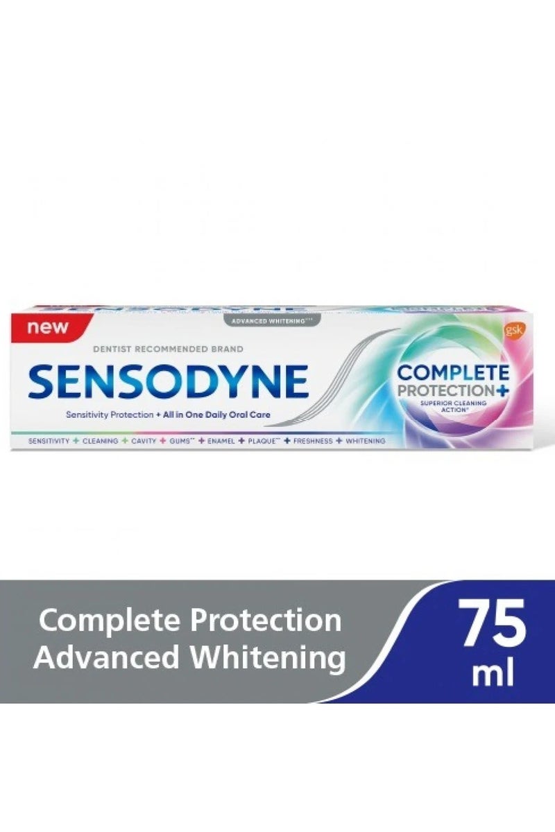 سنسوداين معجون أسنان سنسوداين للحماية الكاملة والتبييض 75 مل - Image 1