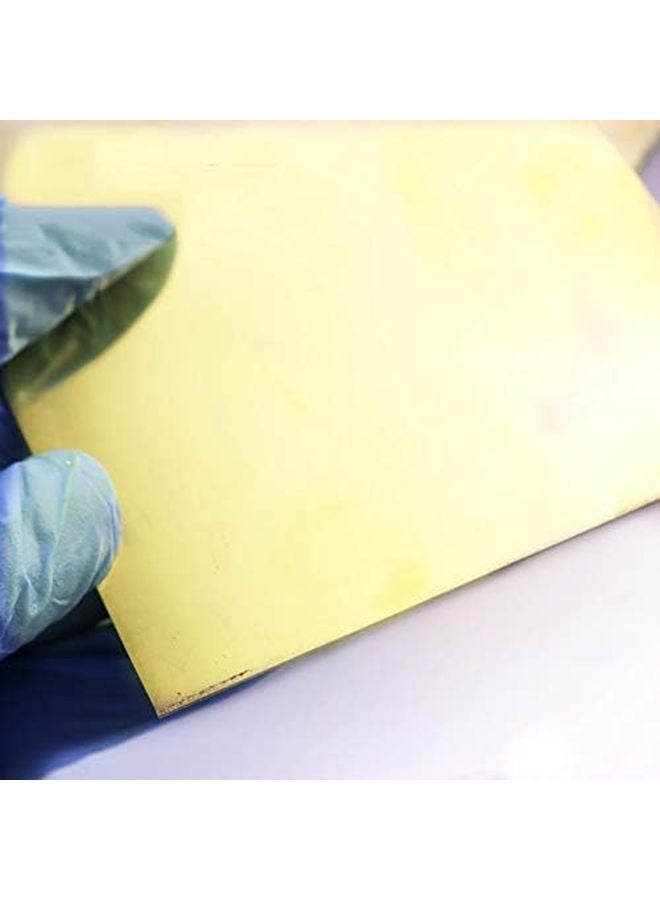 H62 رقائق نحاسية رقيقة لوح لفائف صفائح نحاسية نقية 100 مم × 200 مم سمك 0.5 مم 2 قطعة - Image 4