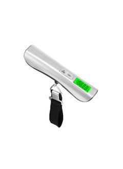 Luggage Scale, Digital Hanging Luggage Scale, Travel Suitcase Scale, Portable Handheld Weight Baggage Scale, 110 Lbs Capacity, Green Backlight, LCD Display, Auto Data Lock Function