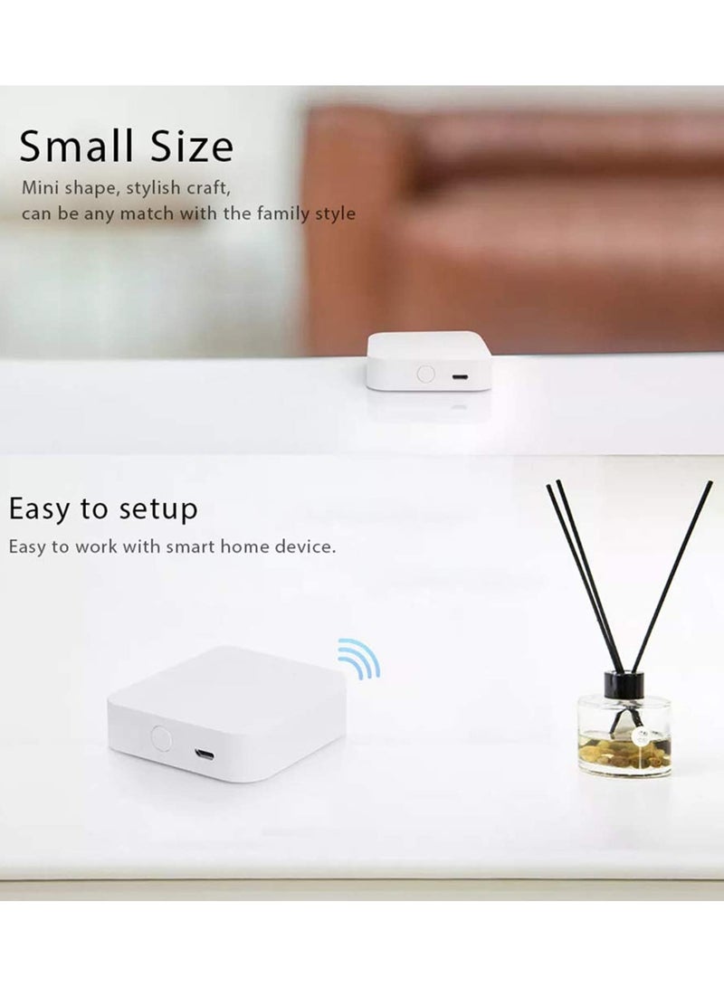For Tuya ZigBee 3.0 Smart Gateway Hub Smart Home Bridge for Smart Life APP Wireless Remote Controller Compatible with Alexa and Google Home Voice Assistant  - Image 2
